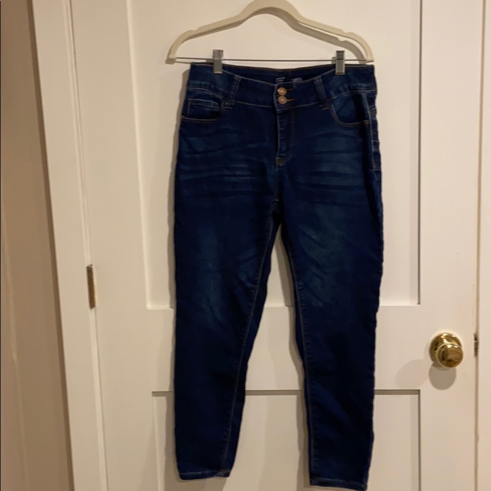 Perfect blue skinny jeans